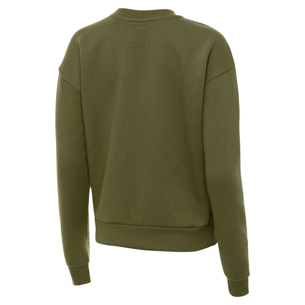 St. Louis Blues Antigua Women's Victory Pullover Sweatshirt - Olive | US 203361849
