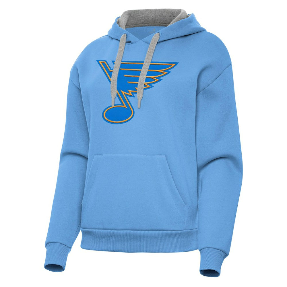 St. Louis Blues Antigua Women's Victory Pullover Hoodie - Blue | US 203361850