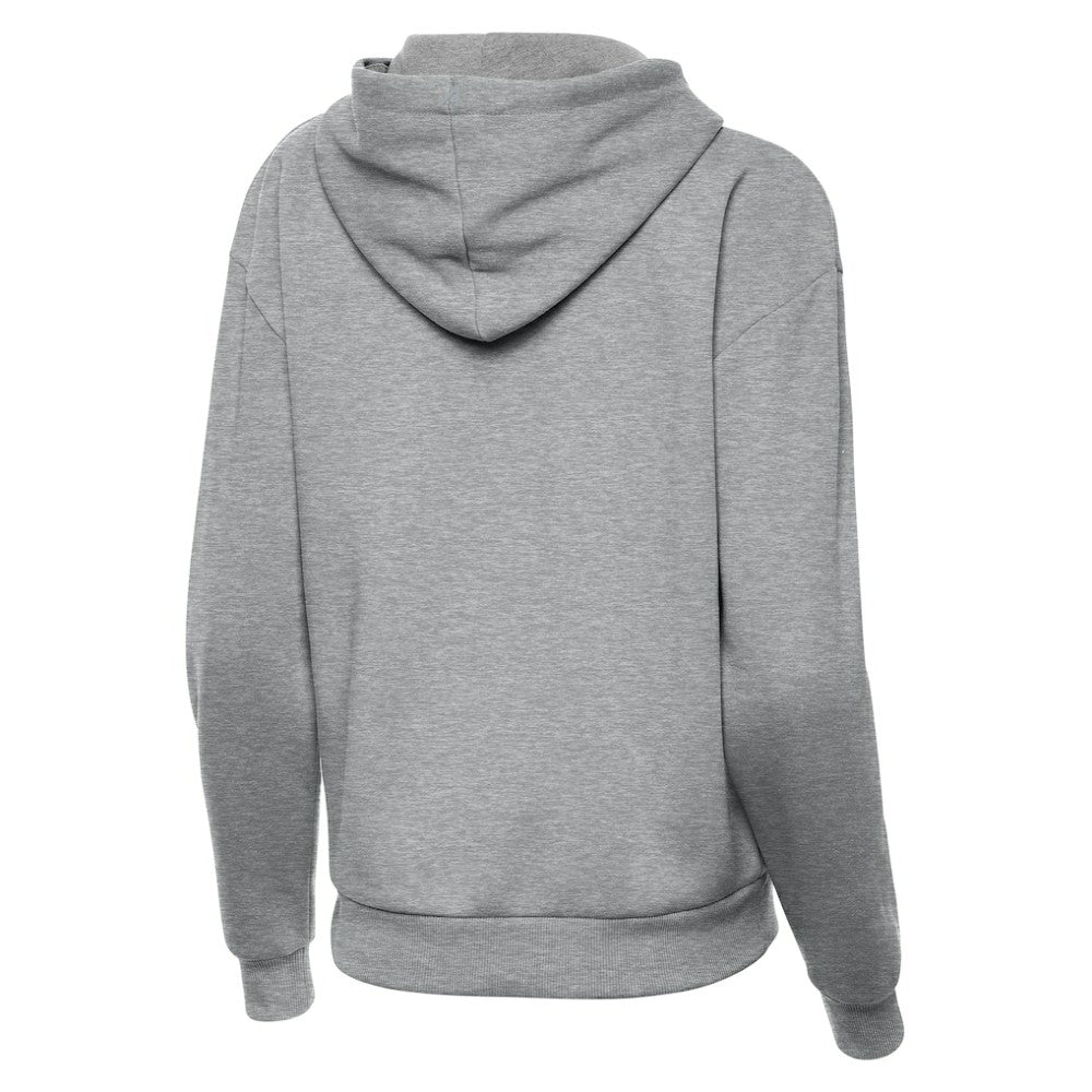 St. Louis Blues Antigua Women's Victory Pullover Hoodie - Heather Gray | US 203361854