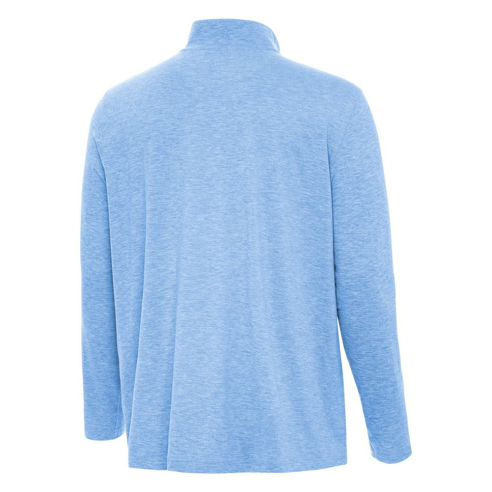 St. Louis Blues Antigua Hunk Lightweight Quarter-Zip Pullover - Heather Blue | US 203361875