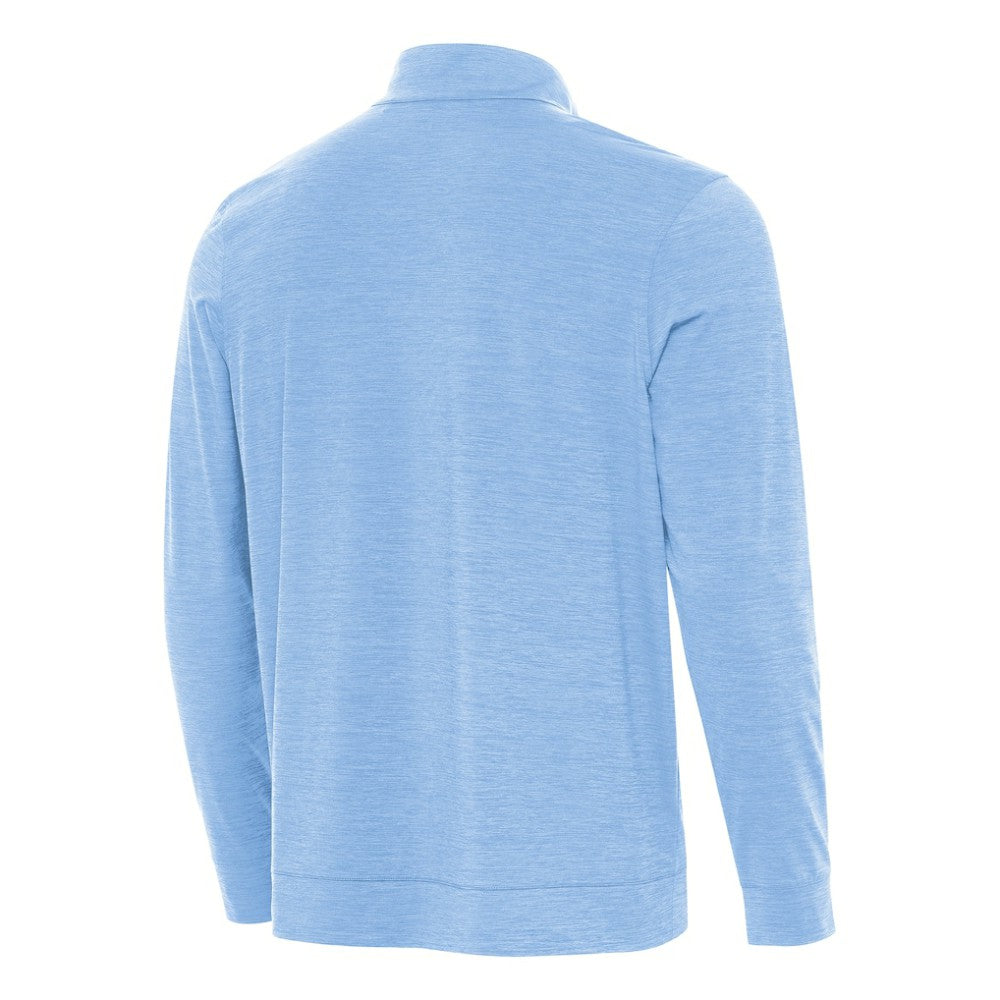 St. Louis Blues Antigua Bright Quarter-Zip Pullover - Heather Blue | US 203361905