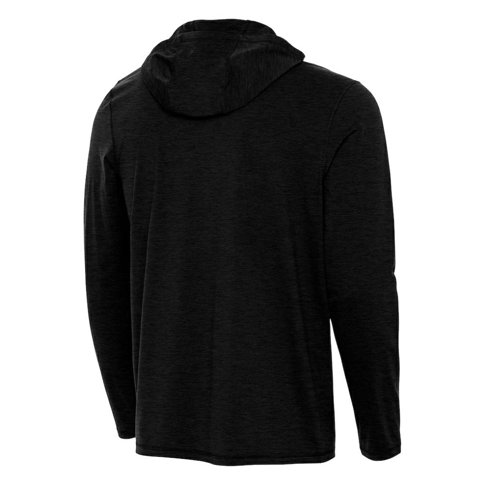 St. Louis Blues Antigua Tidy Quarter-Zip Hoodie - Heather Black | US 203361912