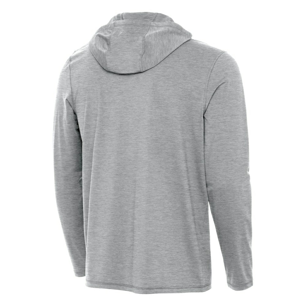 Boston Bruins Antigua Tidy Quarter-Zip Hoodie - Heather Gray | US 203361913