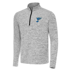 St. Louis Blues Antigua Cause Quarter-Zip Jacket - Black | US 203361918