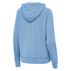 St. Louis Blues Antigua Women's Justice Pullover Hoodie - Heather Blue | US 203361944