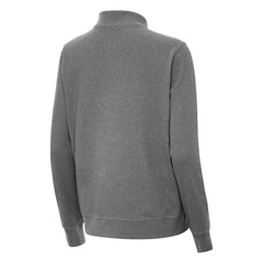 Boston Bruins Antigua Women's Crush Quarter-Zip Pullover - Heather Black | US 203361948