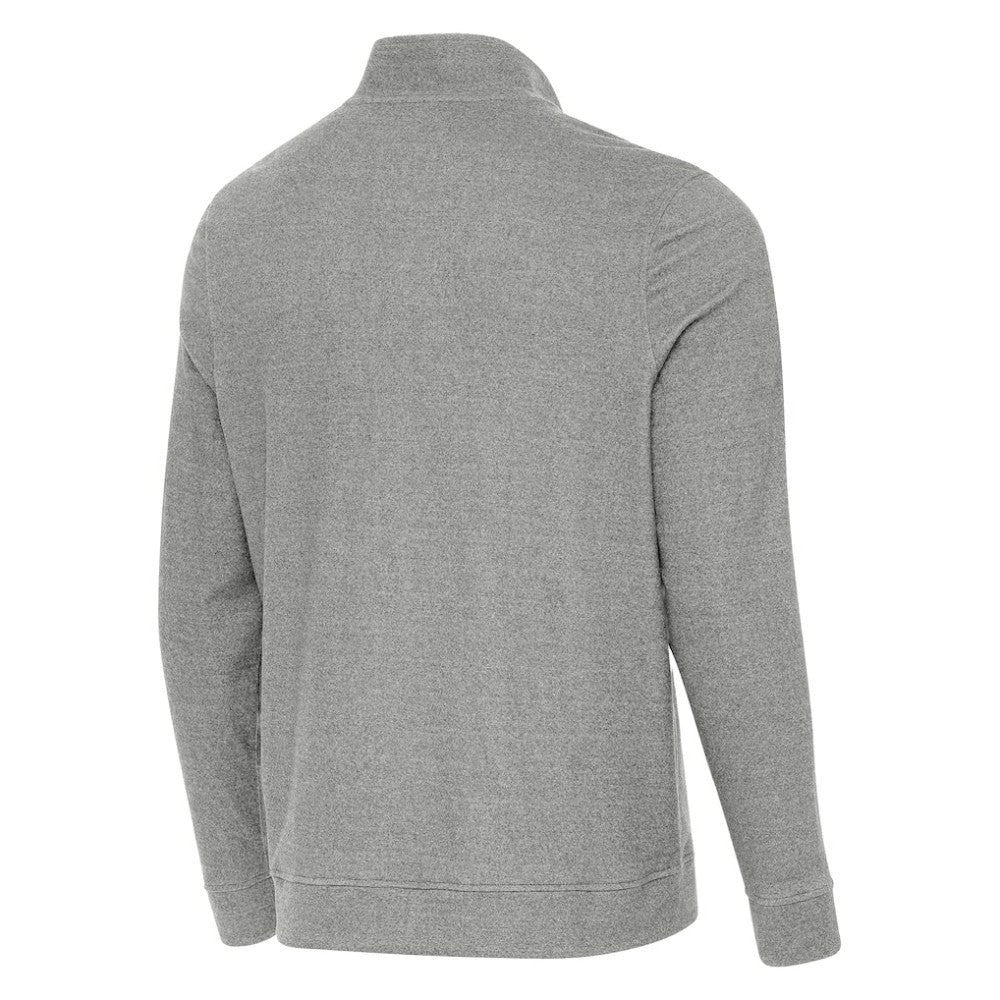 St. Louis Blues Antigua Subtle Quarter-Zip Sweatshirt - Heather Gray | US 203361979