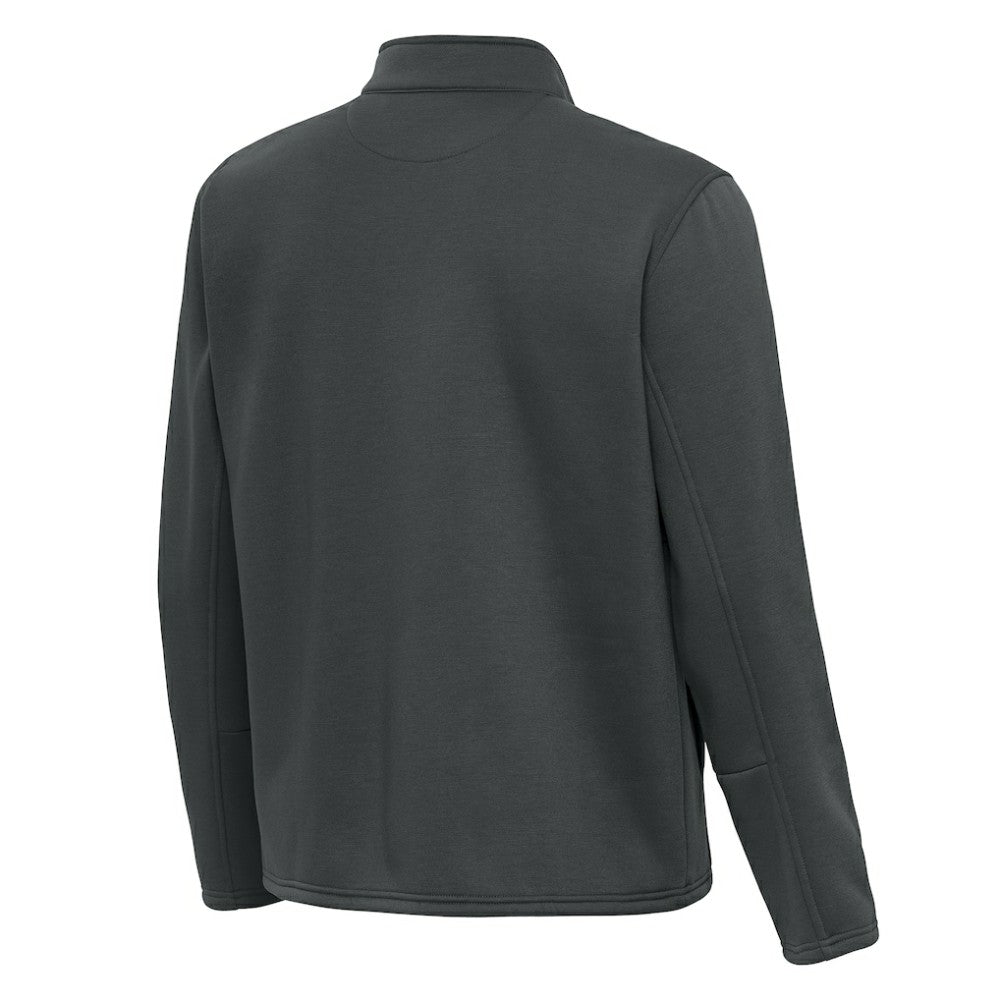 St. Louis Blues Antigua Twist Quarter-Zip Pullover Jacket - Pewter | US 203361980