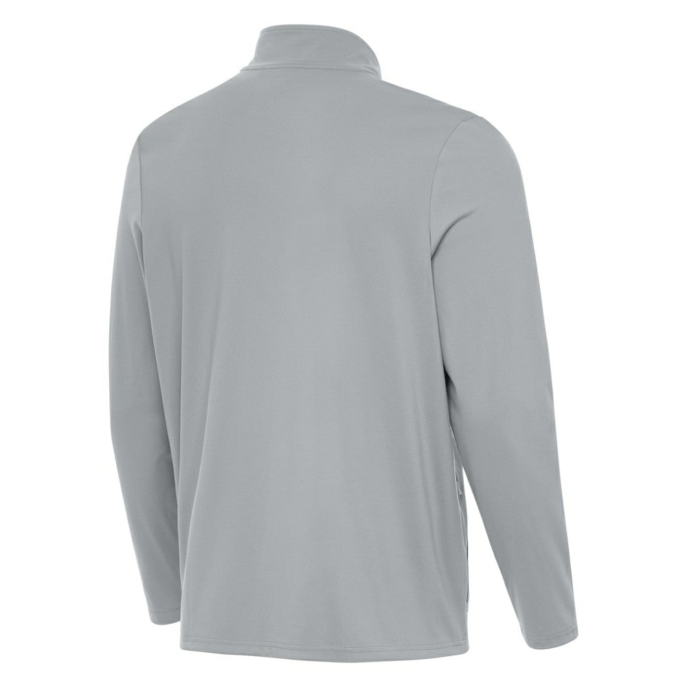 Boston Bruins Antigua Perilous Quarter-Zip Sweatshirt - Gray | US 203361987