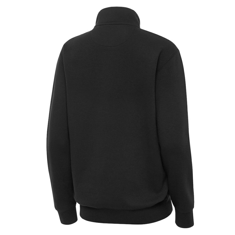 St. Louis Blues Antigua Women's Victory Quarter-Zip Pullover Top - Black | US 203362014