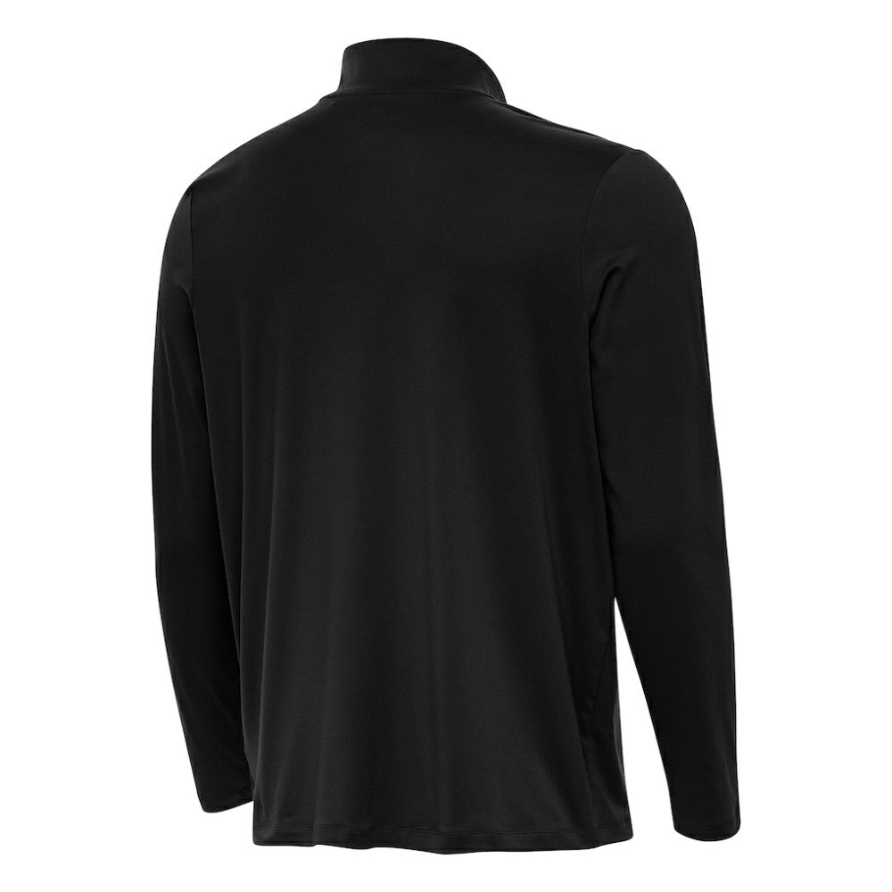 Boston Bruins Antigua Reprocess Quarter-Zip Pullover - Black | US 203362028