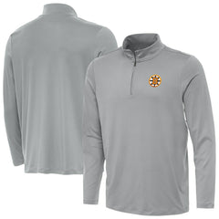 Boston Bruins Antigua Reprocess Quarter-Zip Pullover - Gray | US 203362029