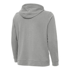 Boston Bruins Antigua Effortless Full-Zip Hoodie - Heather Gray | US 203362093