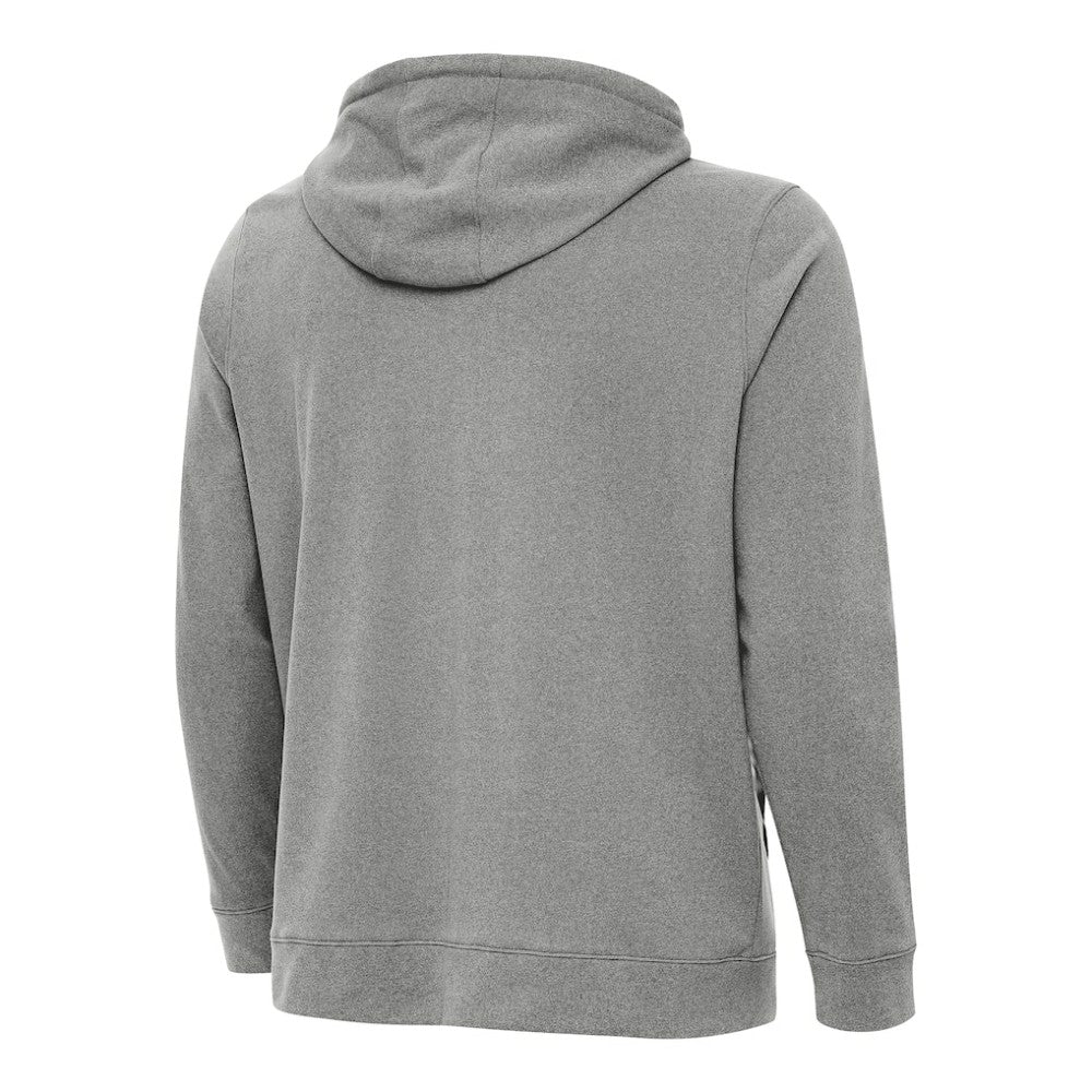 Boston Bruins Antigua Effortless Full-Zip Hoodie - Heather Black | US 203362094