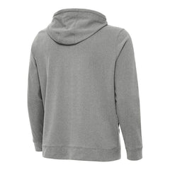 Boston Bruins Antigua Effortless Full-Zip Hoodie - Heather Black | US 203362094