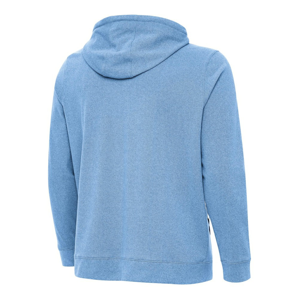 St. Louis Blues Antigua Effortless Full-Zip Hoodie - Heather Blue | US 203362096