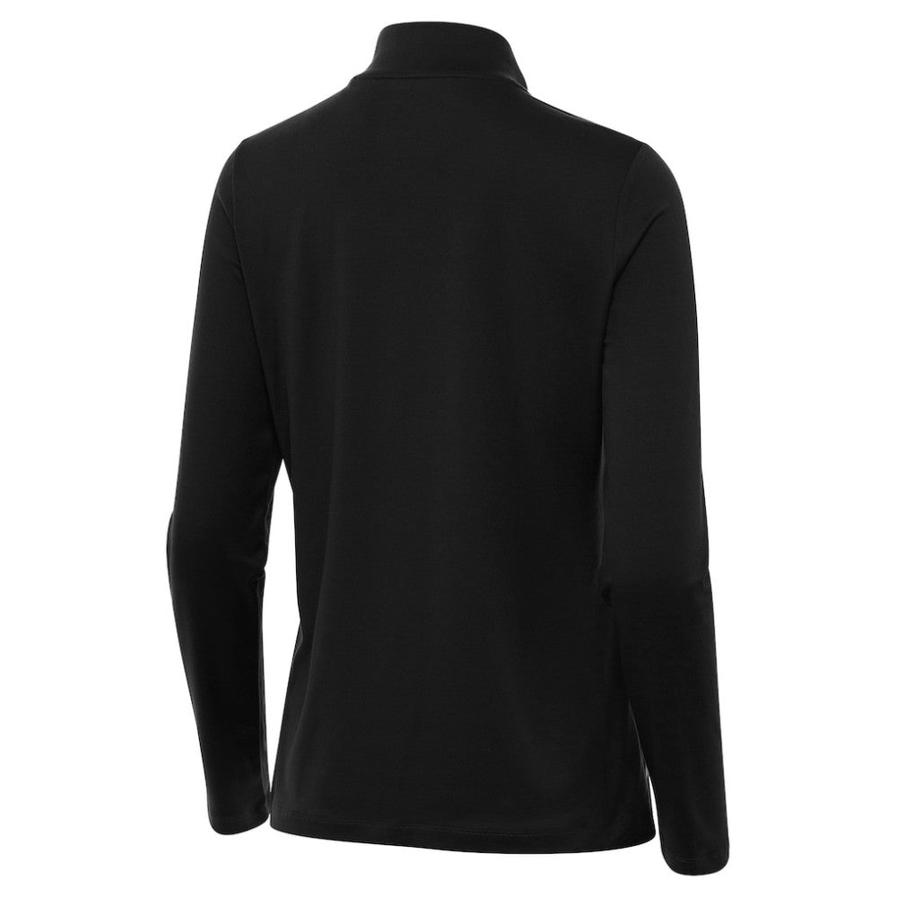 St. Louis Blues Antigua Women's Reprocess Quarter-Zip Pullover - Black | US 203362109