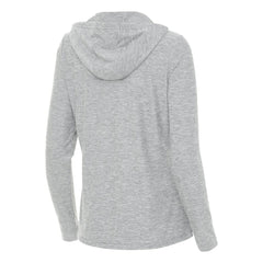 Boston Bruins Antigua Women's Daybreak Quarter-Zip Hoodie - Heather Gray | US 203362120