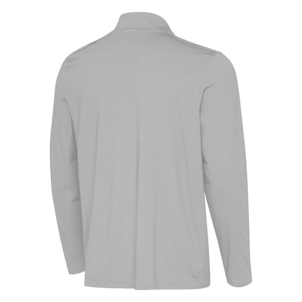 Boston Bruins Antigua Twine Quarter-Zip Pullover - Gray | US 203362157