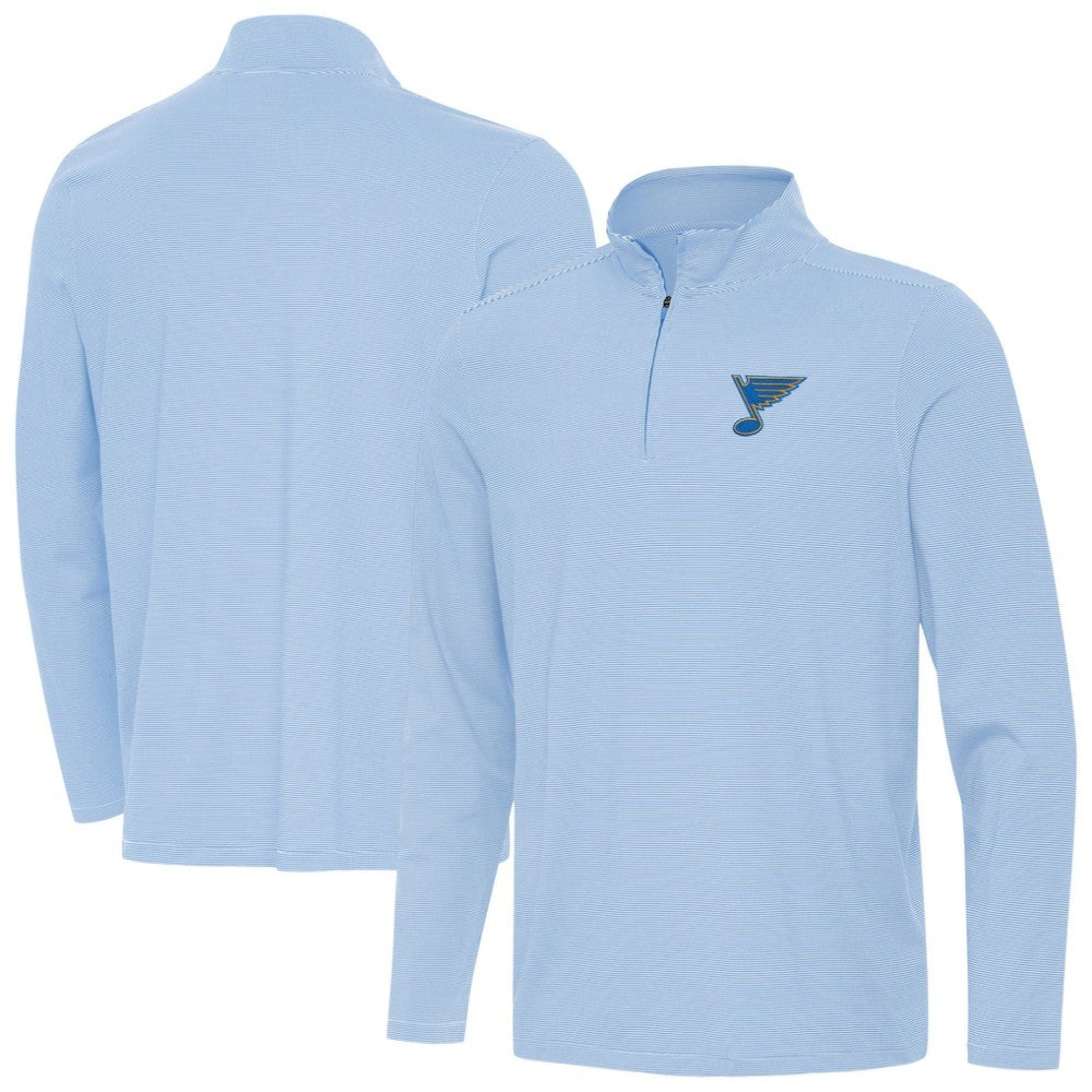 St. Louis Blues Antigua Twine Quarter-Zip Pullover - Blue | US 203362159