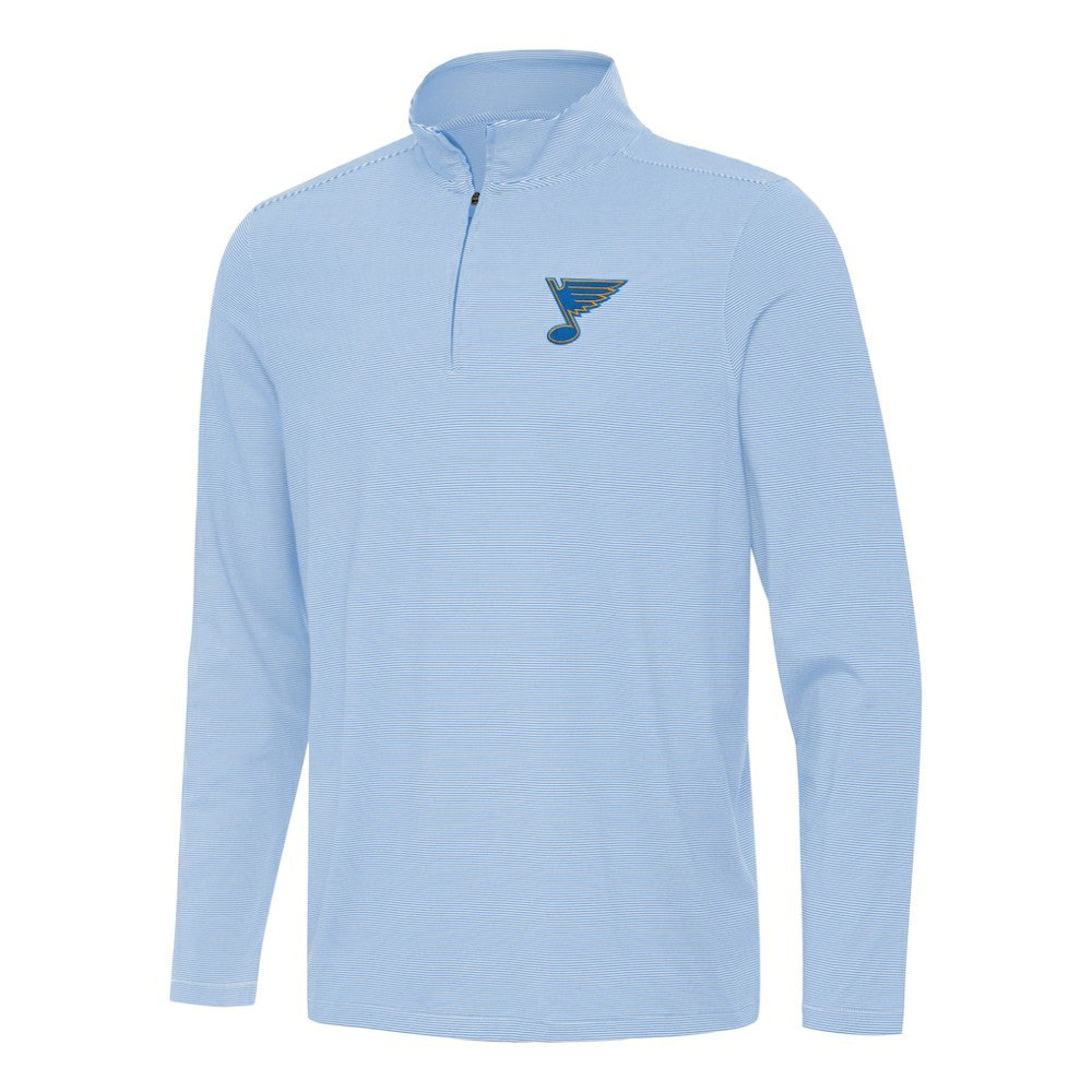 St. Louis Blues Antigua Twine Quarter-Zip Pullover - Blue | US 203362159