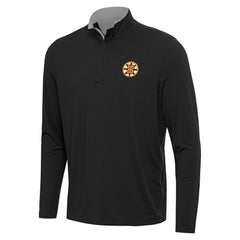Boston Bruins Antigua Content Quarter-Zip Jacket - Heather Gray | US 203362162