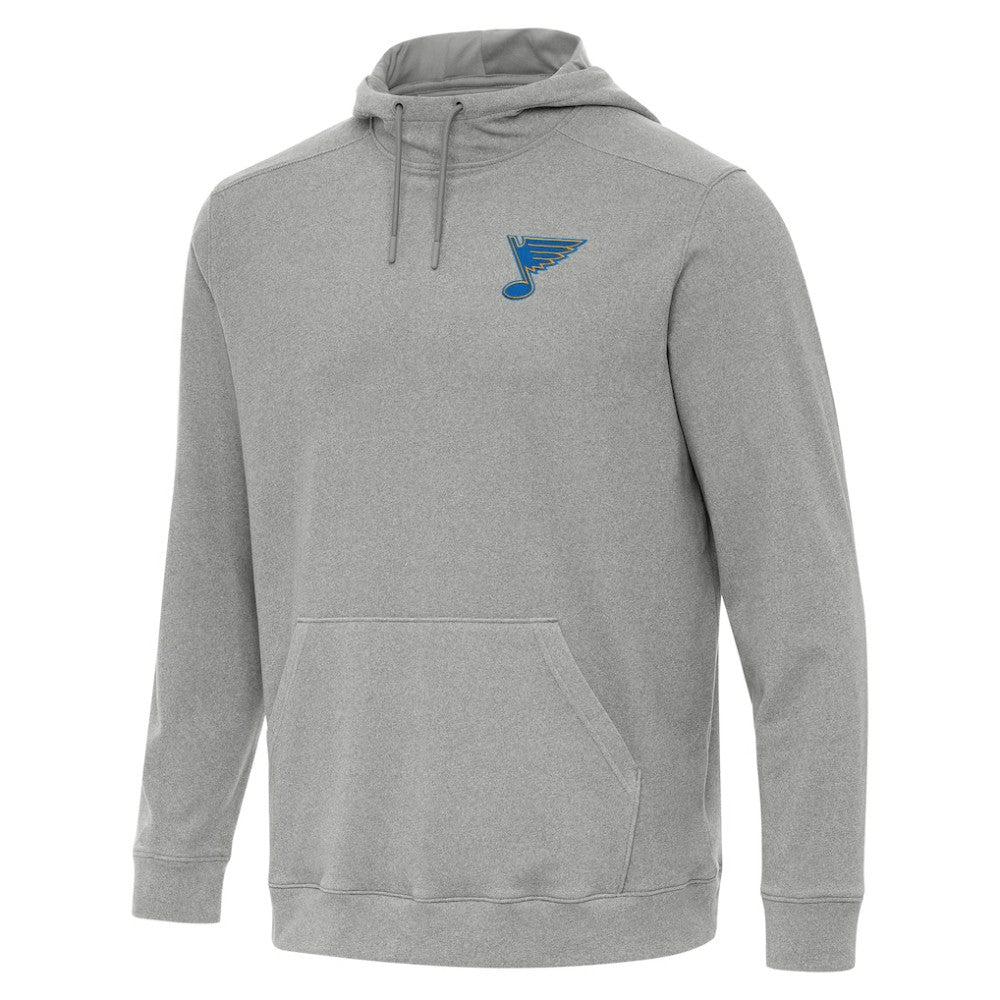 St. Louis Blues Antigua Cloud Pullover Hoodie - Heather Gray | US 203362199