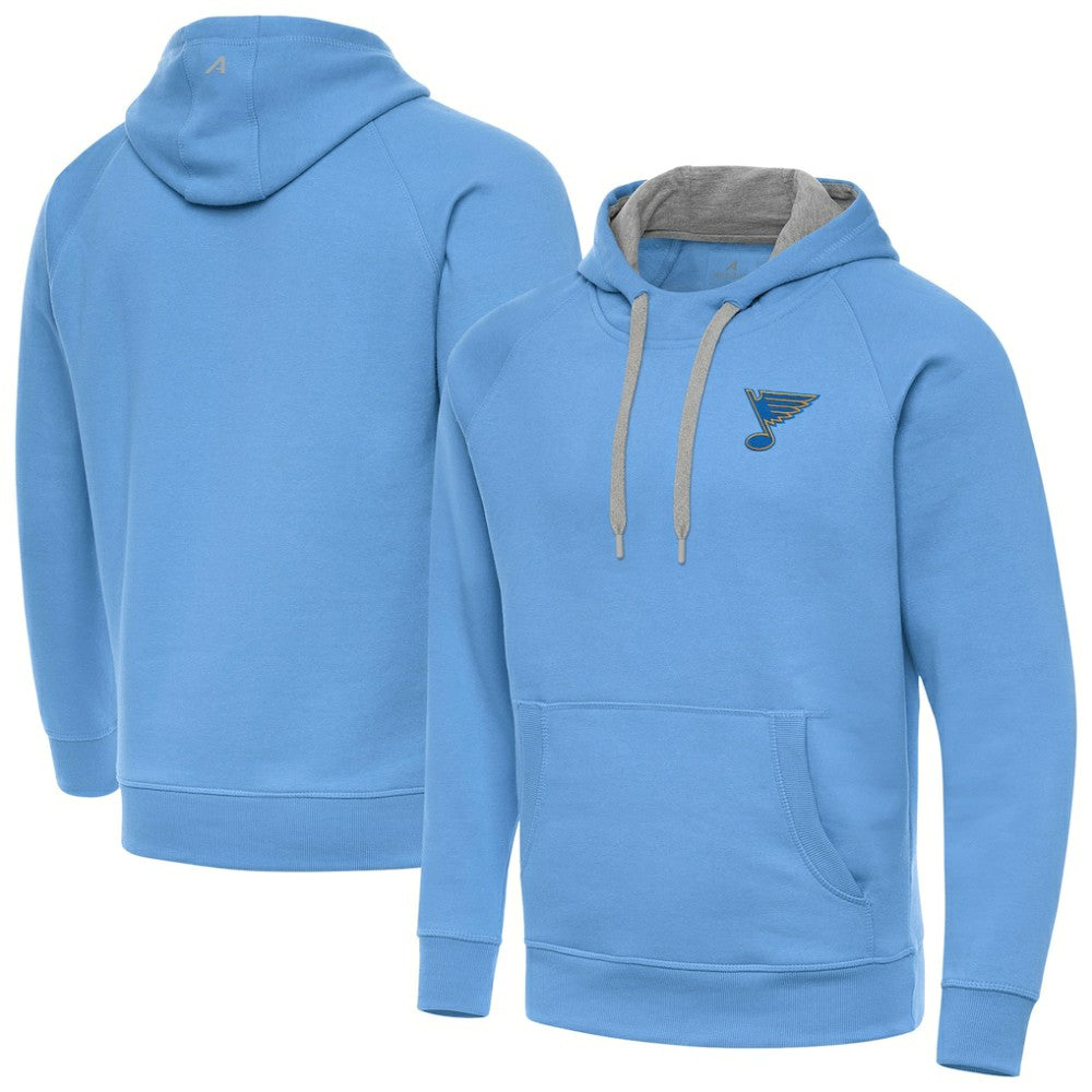 St. Louis Blues Antigua Victory Pullover Hoodie - Blue | US 203362214