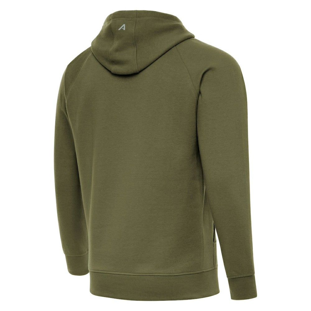 Boston Bruins Antigua Victory Pullover Hoodie - Olive | US 203362220