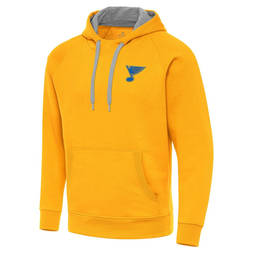 St. Louis Blues Antigua Victory Pullover Hoodie - Gold | US 203362225