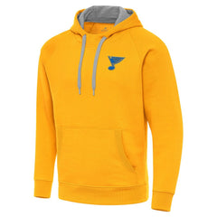 St. Louis Blues Antigua Victory Pullover Hoodie - Gold | US 203362225