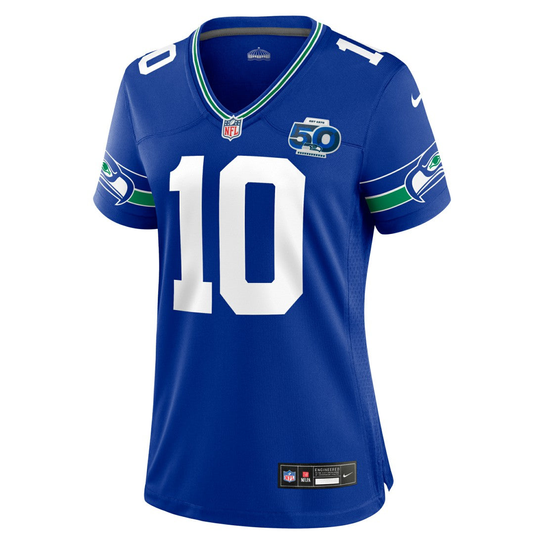 Cooper Kupp Seattle Seahawks Women's Alternate 50th Season Game Jersey - Royal Jerseys