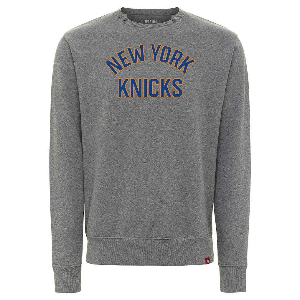 New York Knicks Sportiqe Unisex Genuine Issue Collection Biltmore Sweatshirt Gray