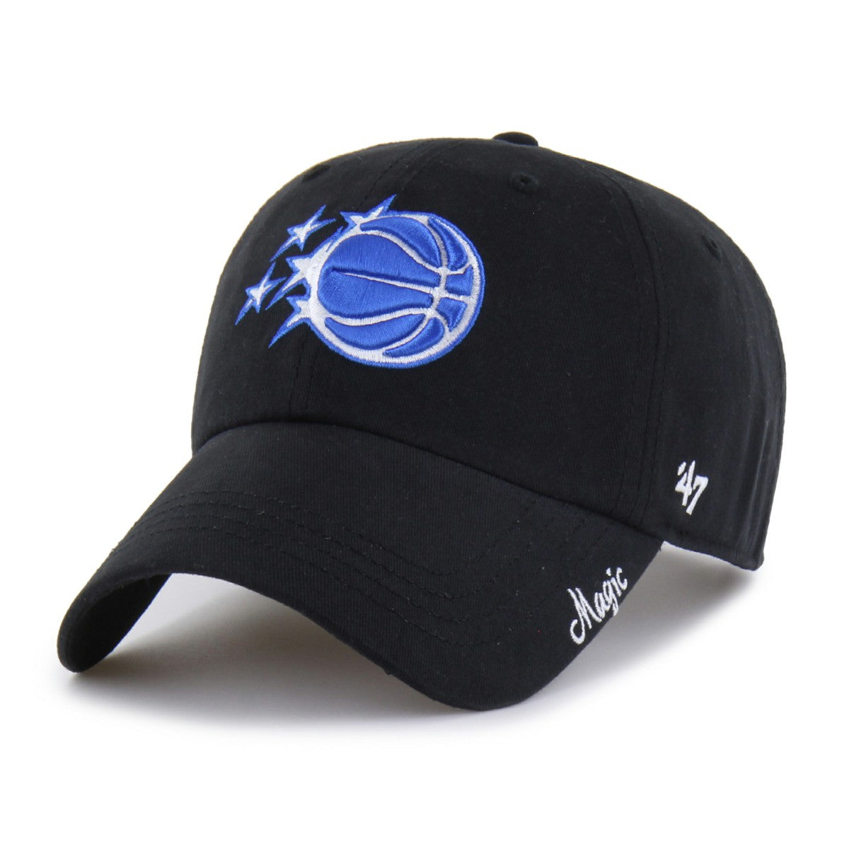 Orlando Magic '47 Women's Miata Clean Up Adjustable Hat Black - 47 brand