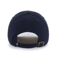 Indiana Pacers '47 Core Logo Clean Up Adjustable Hat Navy - 47 brand
