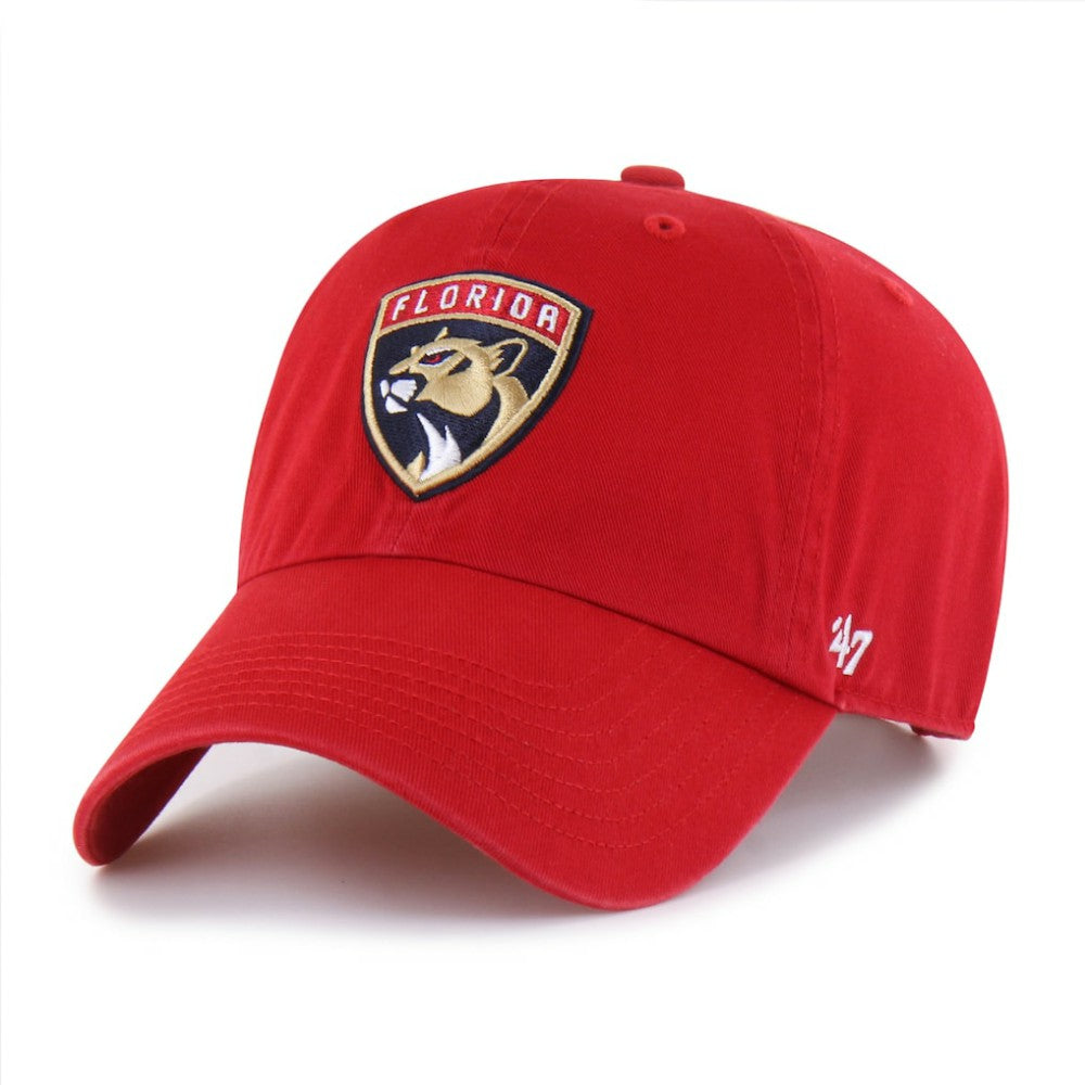 Florida Panthers '47 Logo Clean Up Adjustable Hat - Red | US 203363711