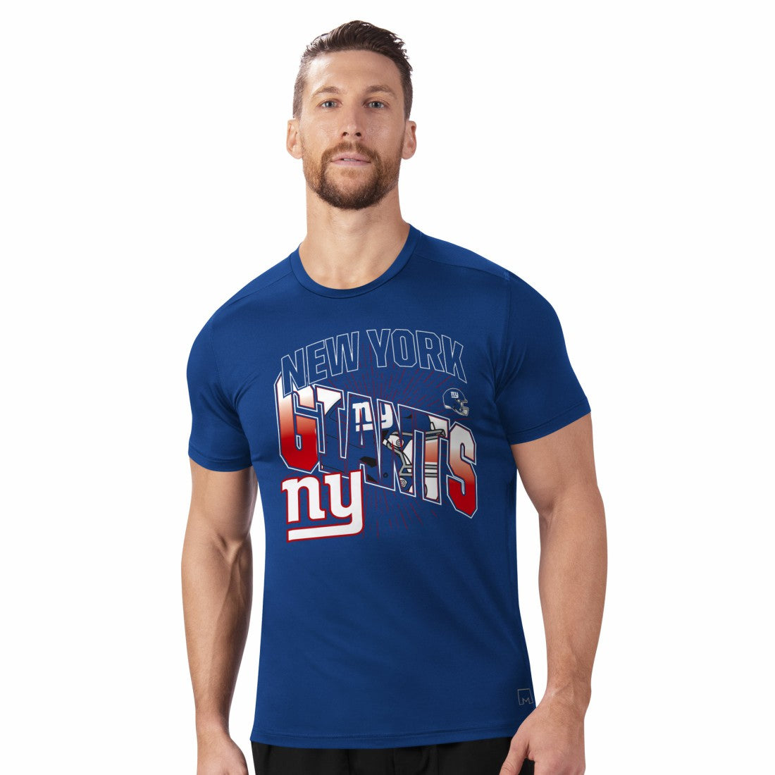 New York Giants MSX by Michael Strahan Performance T-Shirt - Royal T-shirts