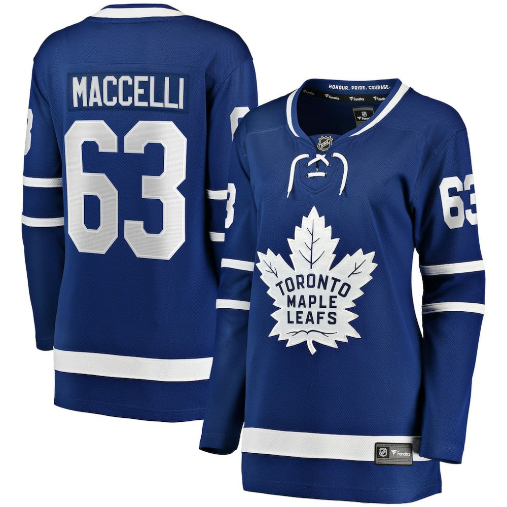 Matias Maccelli Toronto Maple Leafs Fanatics Women's Home Breakaway Jersey - Blue | US 203363997
