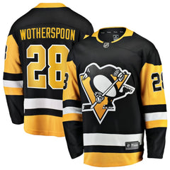 Parker Wotherspoon Pittsburgh Penguins Fanatics Home Breakaway Jersey - Black | US 203363998