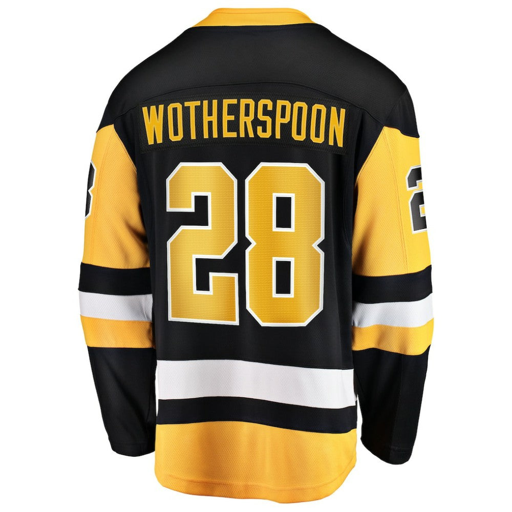 Parker Wotherspoon Pittsburgh Penguins Fanatics Home Breakaway Jersey - Black | US 203363998