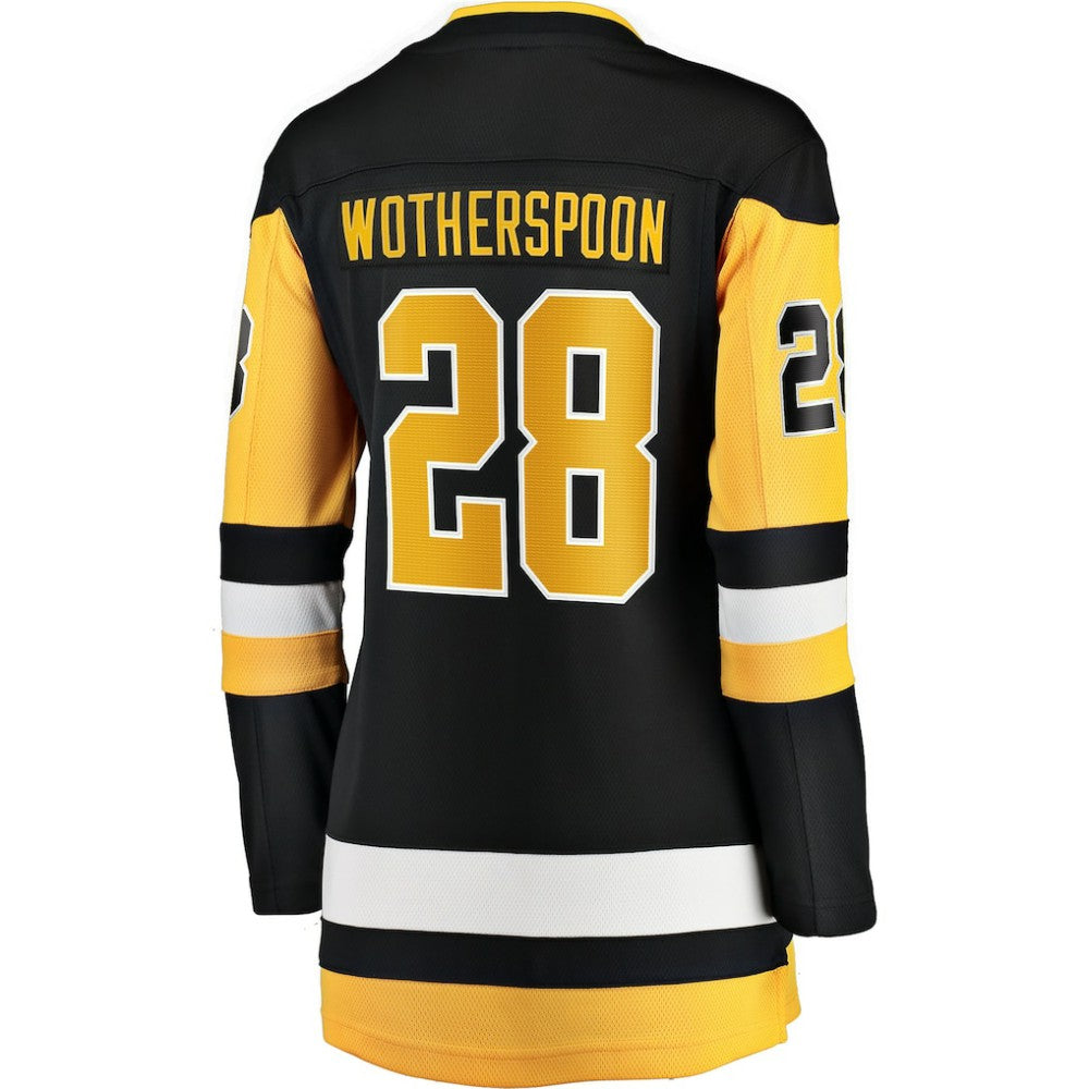 Parker Wotherspoon Pittsburgh Penguins Fanatics Women's Home Breakaway Jersey - Black | US 203363999
