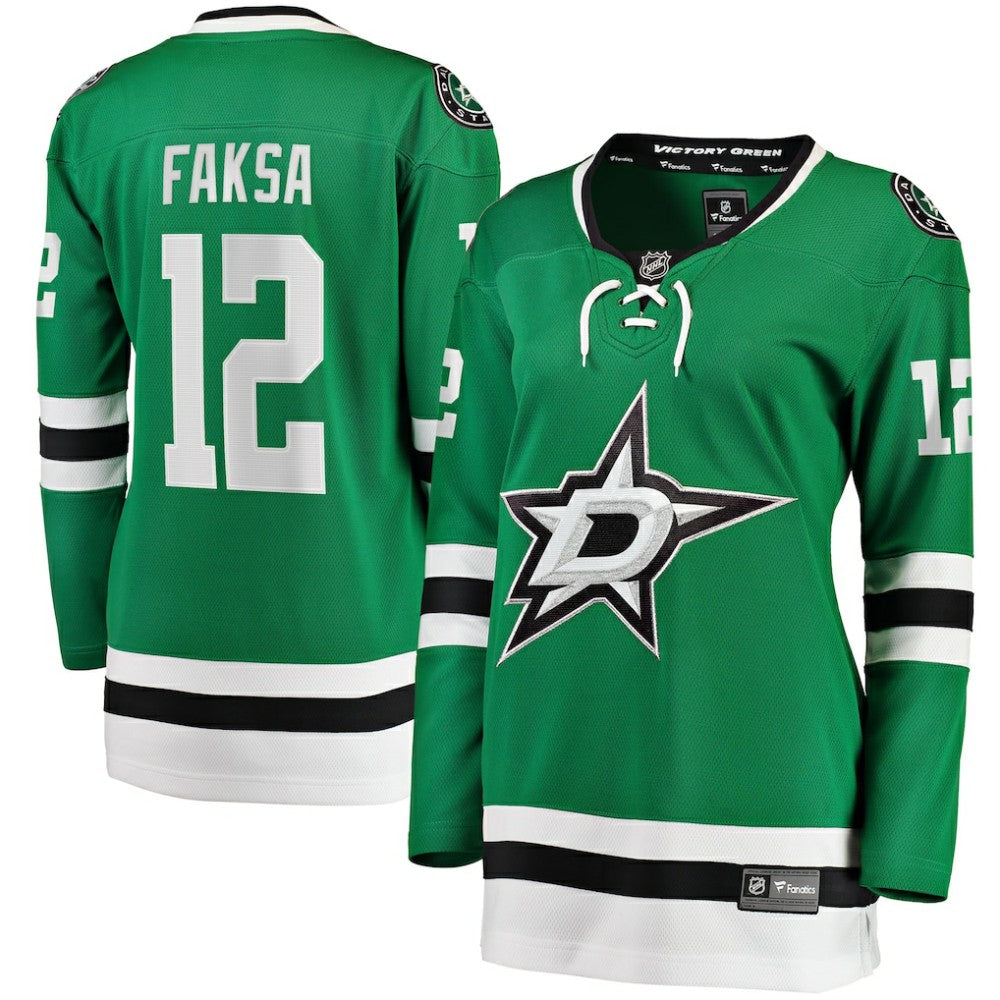 Radek Faksa Dallas Stars Fanatics Women's Home Breakaway Jersey - Kelly Green | US 203364001