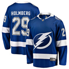 Pontus Holmberg Tampa Bay Lightning Fanatics Home Breakaway Jersey - Blue | US 203364006