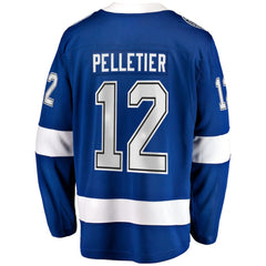 Jakob Pelletier Tampa Bay Lightning Fanatics Home Breakaway Jersey - Blue | US 203364012