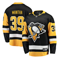 Anthony Mantha Pittsburgh Penguins Fanatics Home Breakaway Jersey - Black | US 203364014
