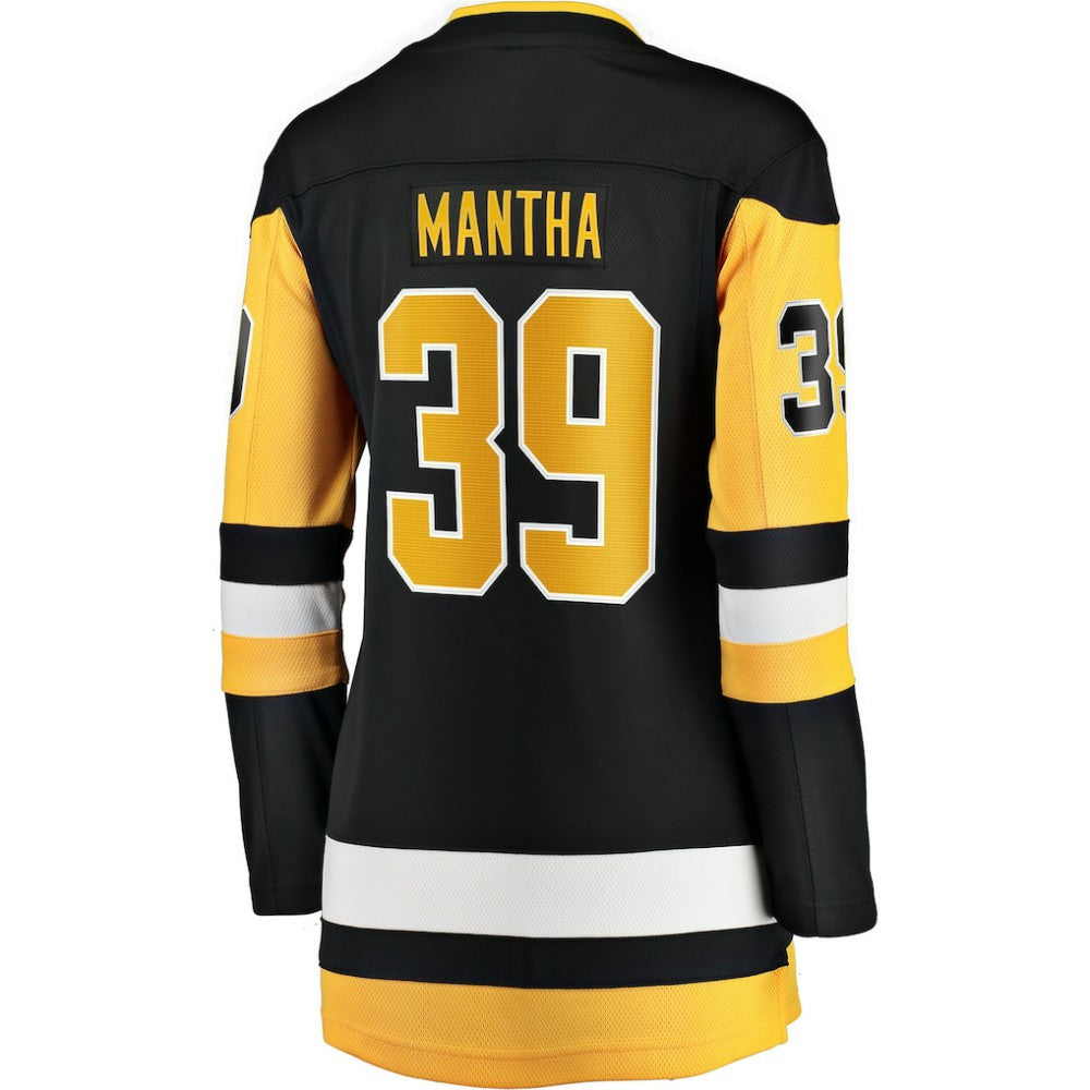 Anthony Mantha Pittsburgh Penguins Fanatics Women's Home Breakaway Jersey - Black | US 203364015