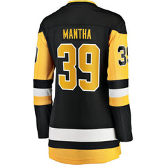 Anthony Mantha Pittsburgh Penguins Fanatics Women's Home Breakaway Jersey - Black | US 203364015