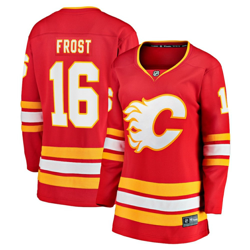 Morgan Frost Calgary Flames Fanatics Women's Home Breakaway Jersey - Red | US 203364019