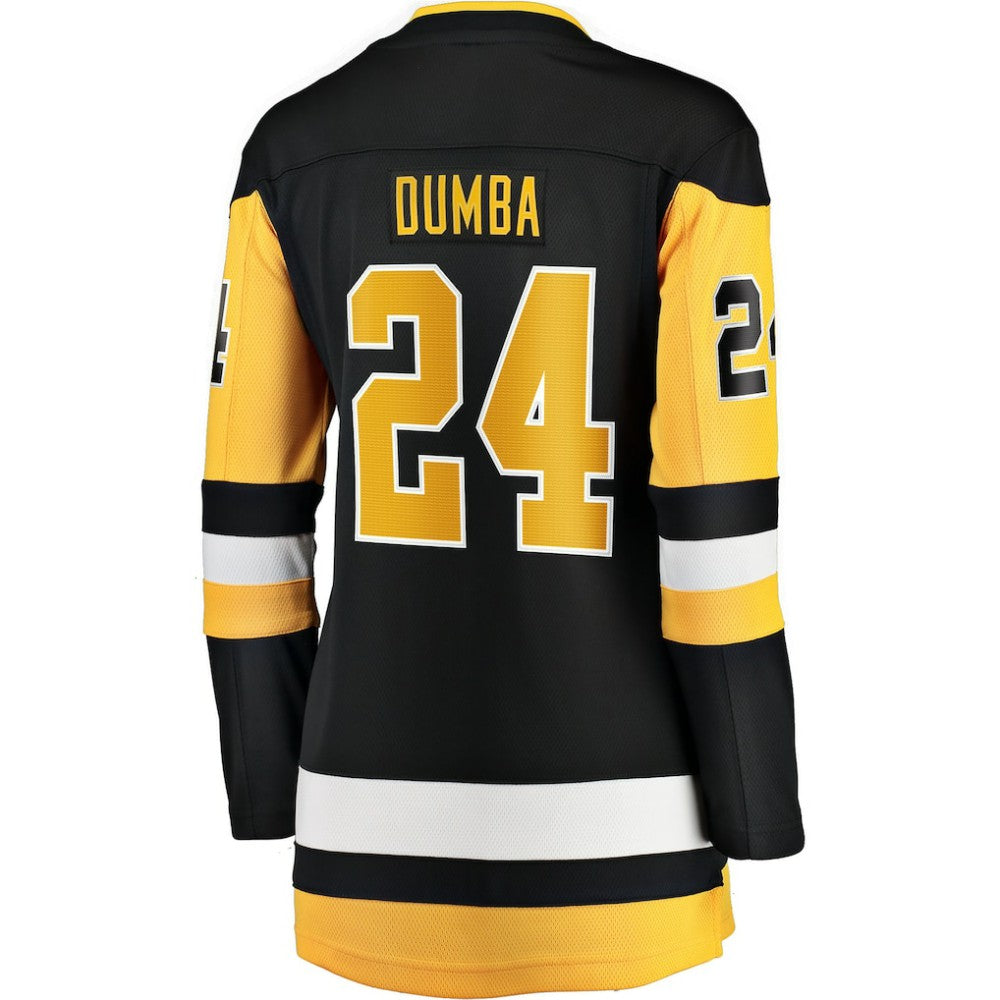 Matt Dumba Pittsburgh Penguins Fanatics Women's Home Breakaway Jersey - Black | US 203364021