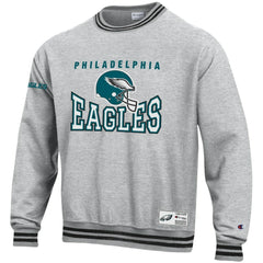 Philadelphia Eagles Champion Reverse Weave Fleece Sweatshirt - Heather Gray Sweatshirts